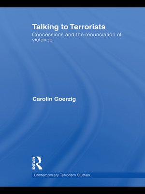 cover image of Talking to Terrorists